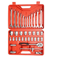 Set di chiavi a cricchetto bussola combinate 37 pezzi Set di chiavi 37 pezzi Breckner Germany