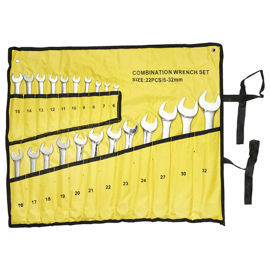 Set di chiavi combinate fisse 6-32mm 22 pezzi Breckner Germany