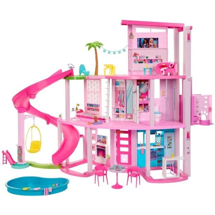 Barbie - Barbie Dreamhouse Box - Fashion Doll - 3 anni e oltre - BARBIE - HMX10 - BARBIE FASHION DOLL
