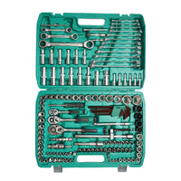 Set di chiavi combinate, a bussola, aperte, torx, esagonali, a cricchetto, 151 pezzi Breckner Germany