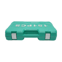 Set di chiavi combinate, a bussola, aperte, torx, esagonali, a cricchetto, 151 pezzi Breckner Germany