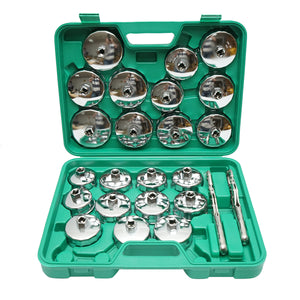 Set di chiavi per filtri dell'olio, 24 pezzi, Breckner Germany