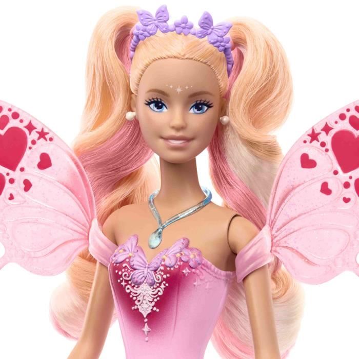 Barbie Fairy Doll - Ali e vestito che cambiano colore