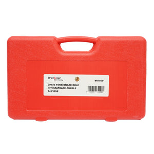 Set di chiavi per tendere rulli tendicinghia e cinghie di distribuzione, 14 pezzi, Breckner Germany