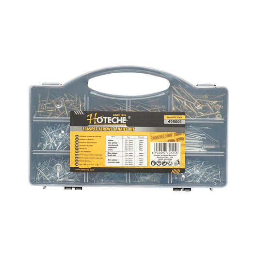 Set di chiodi e viti, 1365 pezzi, Hoteche
