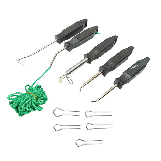 Set di dispositivi speciali per il montaggio del parabrezza, 10 pezzi, Breckner Germany