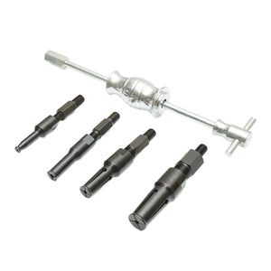 Set di estrattore per iniettori, boccole, cuscinetti interni con martello scorrevole inerziale 10-32mm