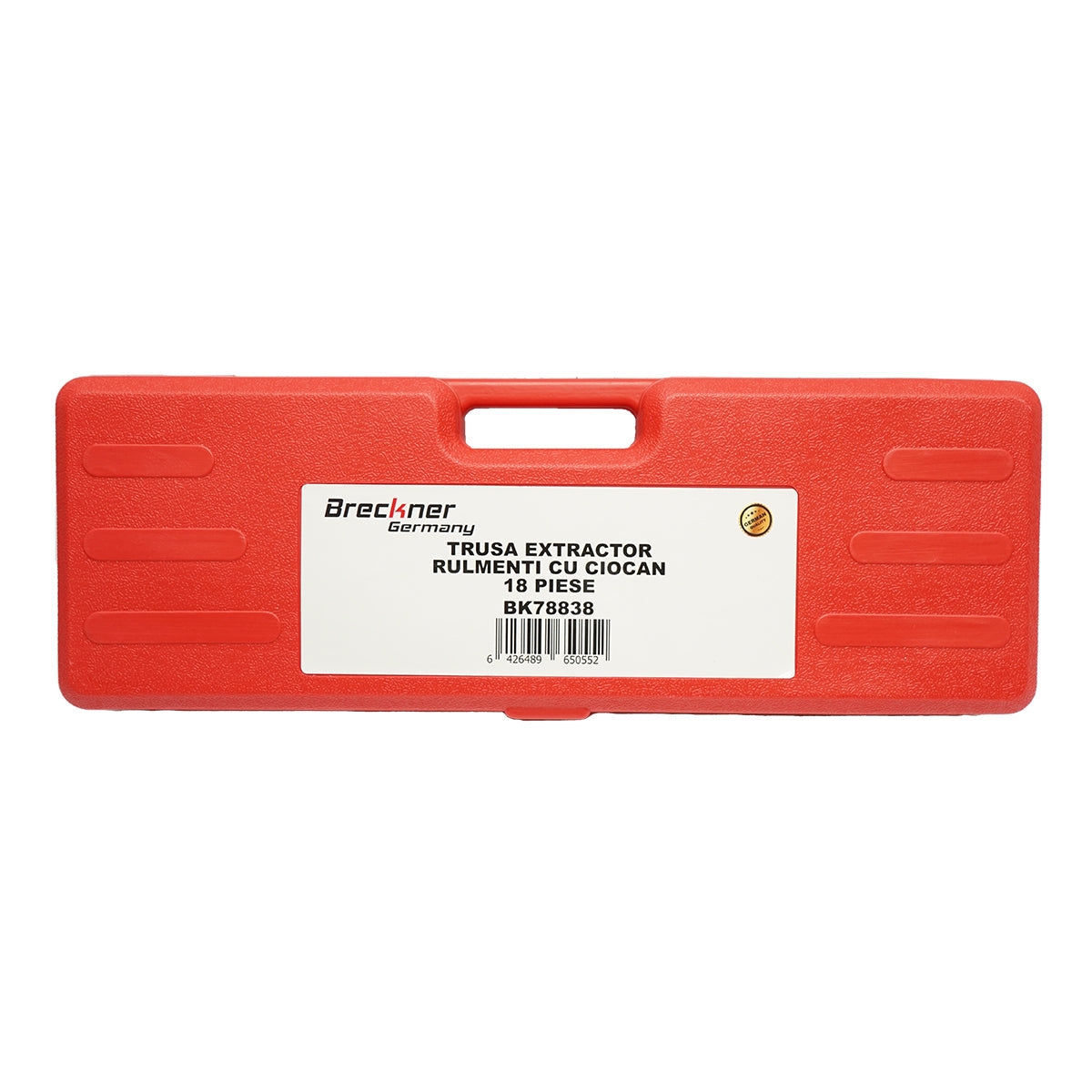 Set di estrattori per mozzi e cuscinetti con martello scorrevole, 18 pezzi Breckner Germany