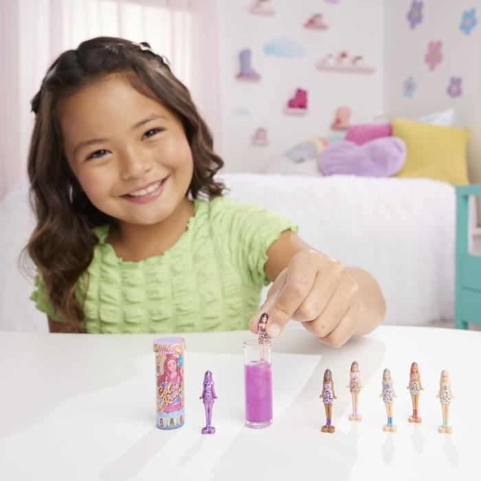 BARBIE Mini-BarbieLand Color Reveal Doll - Bambola da 1,5" - Barbie - JCR08