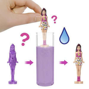 BARBIE Mini-BarbieLand Color Reveal Doll - Bambola da 1,5" - Barbie - JCR08