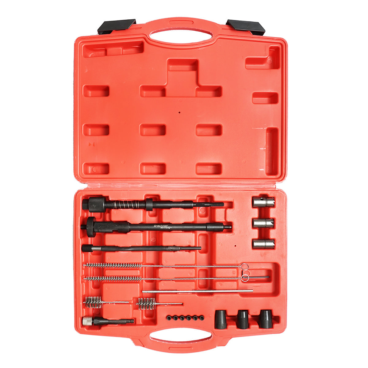 Set di frese per pulizia sedi iniettori 21 pezzi Breckner Germany