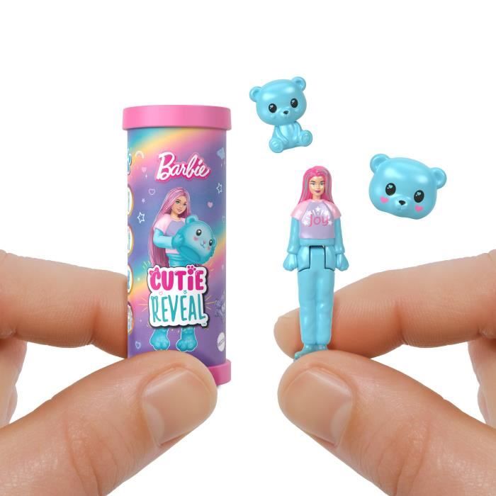 BARBIE Mini-BarbieLand Cutie Reveal Doll - Bambola da 1,5" - Barbie - JCR15