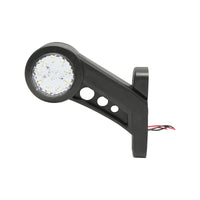 Set di lampade laterali  con LED, 12-24V, rosso-bianco, PVC elastico, Breckner Germany