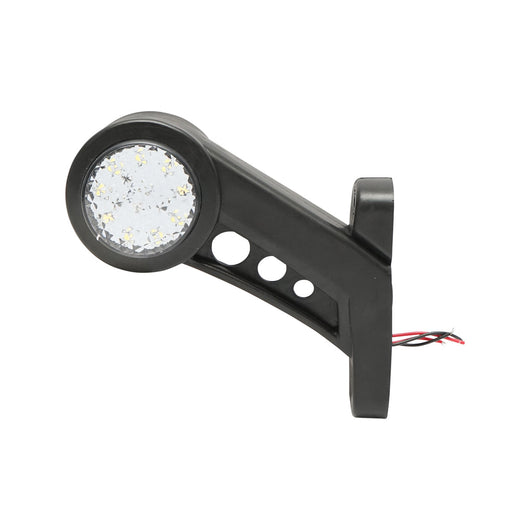 Set di lampade laterali  con LED, 12-24V, rosso-bianco, PVC elastico, Breckner Germany