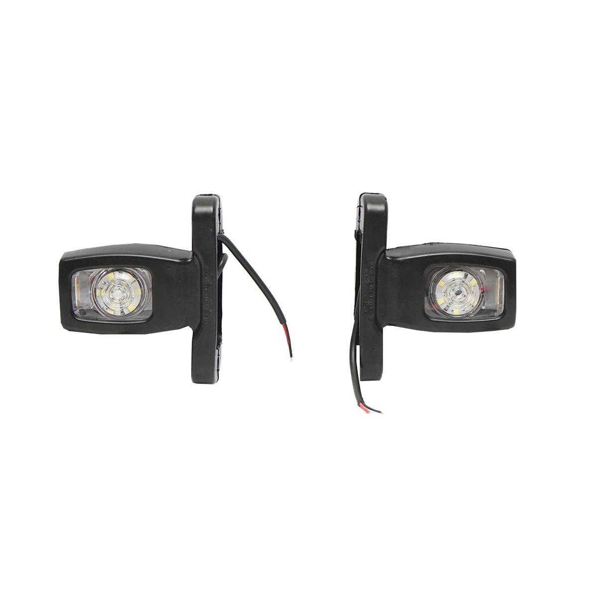 Set di lampade laterali  con LED, 12-24V, rosso-bianco-giallo, Breckner Germany
