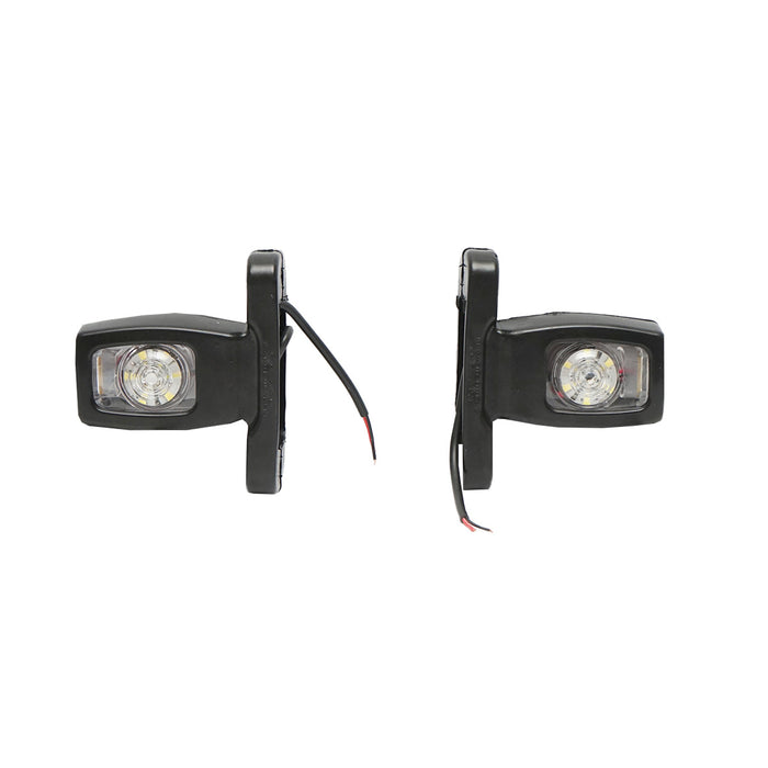 Set di lampade laterali  con LED, 12-24V, rosso-bianco-giallo, Breckner Germany