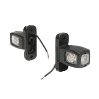 Set di lampade laterali  con LED, 12-24V, rosso-bianco-giallo, Breckner Germany