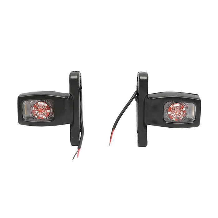 Set di lampade laterali  con LED, 12-24V, rosso-bianco-giallo, Breckner Germany