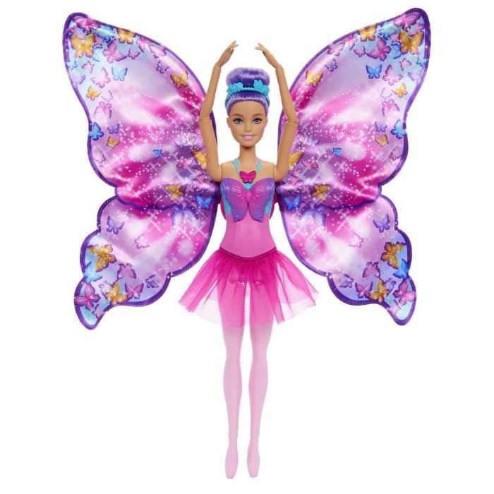Barbie-Da Ballerina a Farfalla-Bambola trasformazione 2 in 1 HXJ10