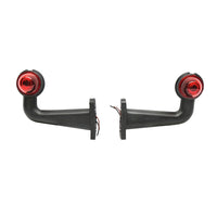 Set di lampade laterali  con LED, 24V, rosso-bianco, PVC dur