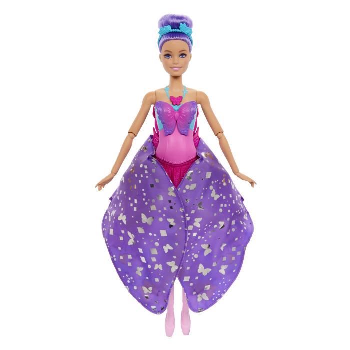 Barbie-Da Ballerina a Farfalla-Bambola trasformazione 2 in 1 HXJ10