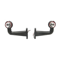 Set di lampade laterali  con LED, 24V, rosso-bianco, PVC dur