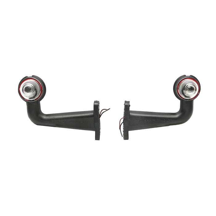 Set di lampade laterali  con LED, 24V, rosso-bianco, PVC dur