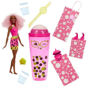 Barbie-Pop Reveal-Bubble Tea Series Bambola profumata con accessori HTJ20
