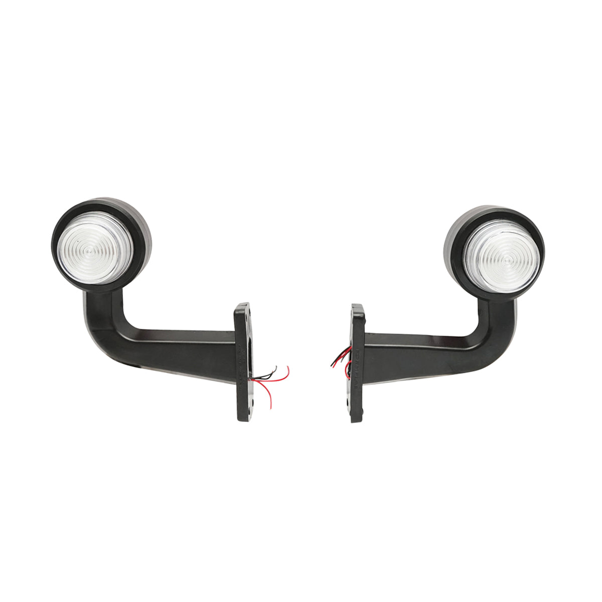 Set di lampade laterali  con LED-NEON, 12-24V, rosso-bianco, Breckner Germany, modello FR0148R/W