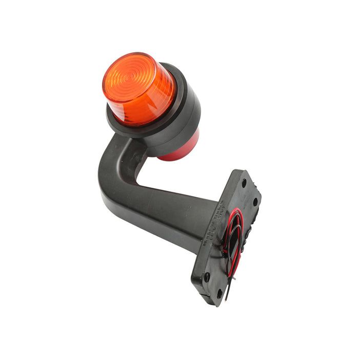 Set di lampade laterali  con LED-neon, 12-24V, rosso-giallo, Breckner Germany, modello FR0148R/Y