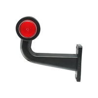 Set di lampade laterali con LED NEON, 12-24V, rosso-bianco, Breckner Germany