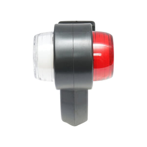 Set di lampade laterali con LED NEON, 12-24V, rosso-bianco, Breckner Germany