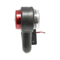 Set di lampade laterali con LED, 12-24V, rosso-bianco, Breckner Germany