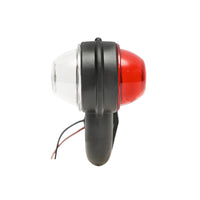 Set di lampade laterali con LED, 12-24V, rosso-bianco, PVC dur