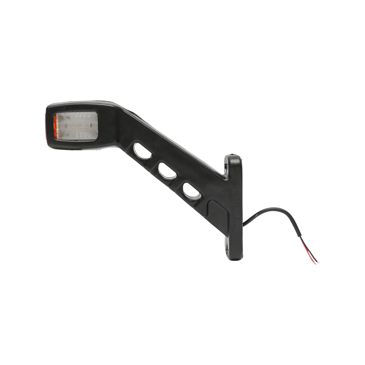 Set di lampade laterali con LED, 12-24V, rosso-bianco-giallo, Breckner Germany, modello FR 0132.