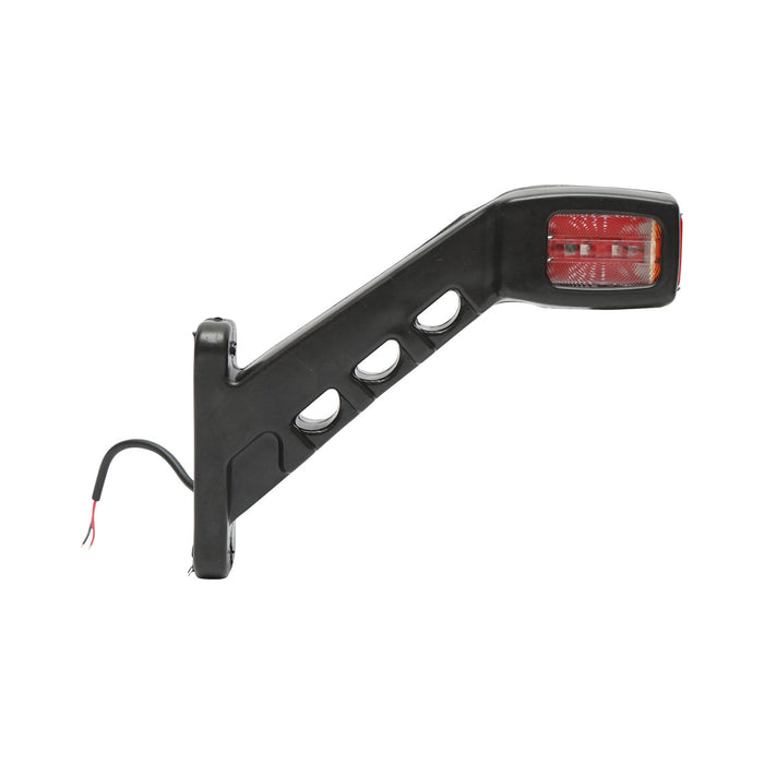 Set di lampade laterali con LED, 12-24V, rosso-bianco-giallo, Breckner Germany, modello FR 0132.