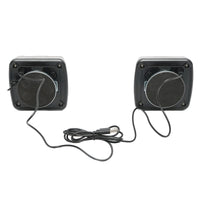 Set di lampade posteriori LED per rimorchio, 12-24V, con magnete e controllo wireless, batteria 3.7V/2000mAh, IP65, Breckner Germany.