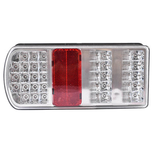 Set di lampade posteriori per camion con LED, 12V, E-mark, 227x106x55 mm, Breckner Germany