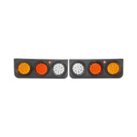 Set di lampade posteriori per camion con LED, 480x150 mm, 12/24V, Breckner Germany
