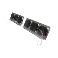 Set di lampade posteriori per camion con LED, senza segnalazione, 598x220 mm, 12/24V, Breckner Germany