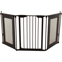 Barriera di sicurezza - DREAMBABY - DENVER - 3 pannelli - 85,5-200 x 74 cm - Bidirezionale - Nera