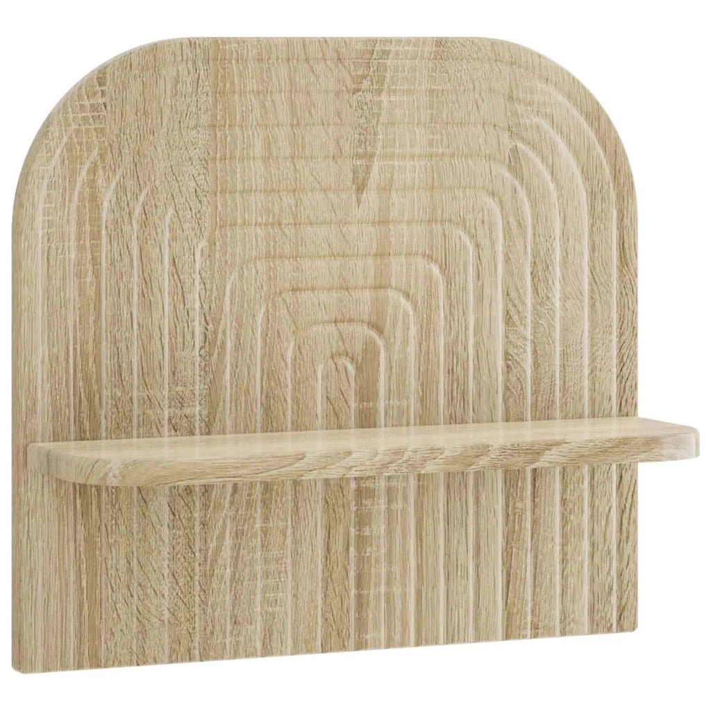 Scaffale da parete 2 pz Rovere Sonoma 41 x 13,5 x 37,5 cm 8014934