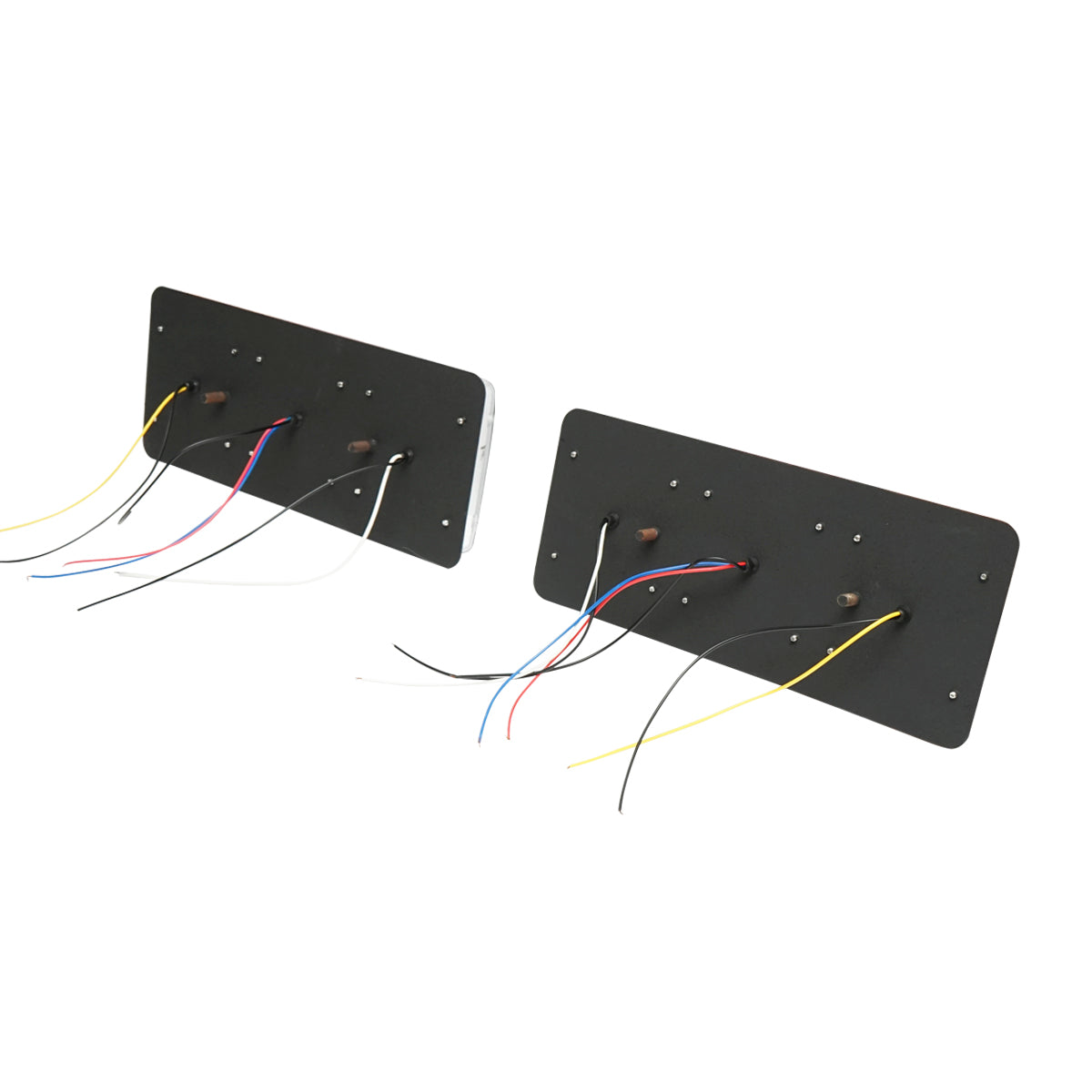 Set di lampade posteriori stop LED con 3 funzioni, 12-24V, 330x140 mm, Breckner Germany