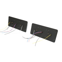 Set di lampade posteriori stop LED con 3 funzioni, 12-24V, 330x140 mm, Breckner Germany