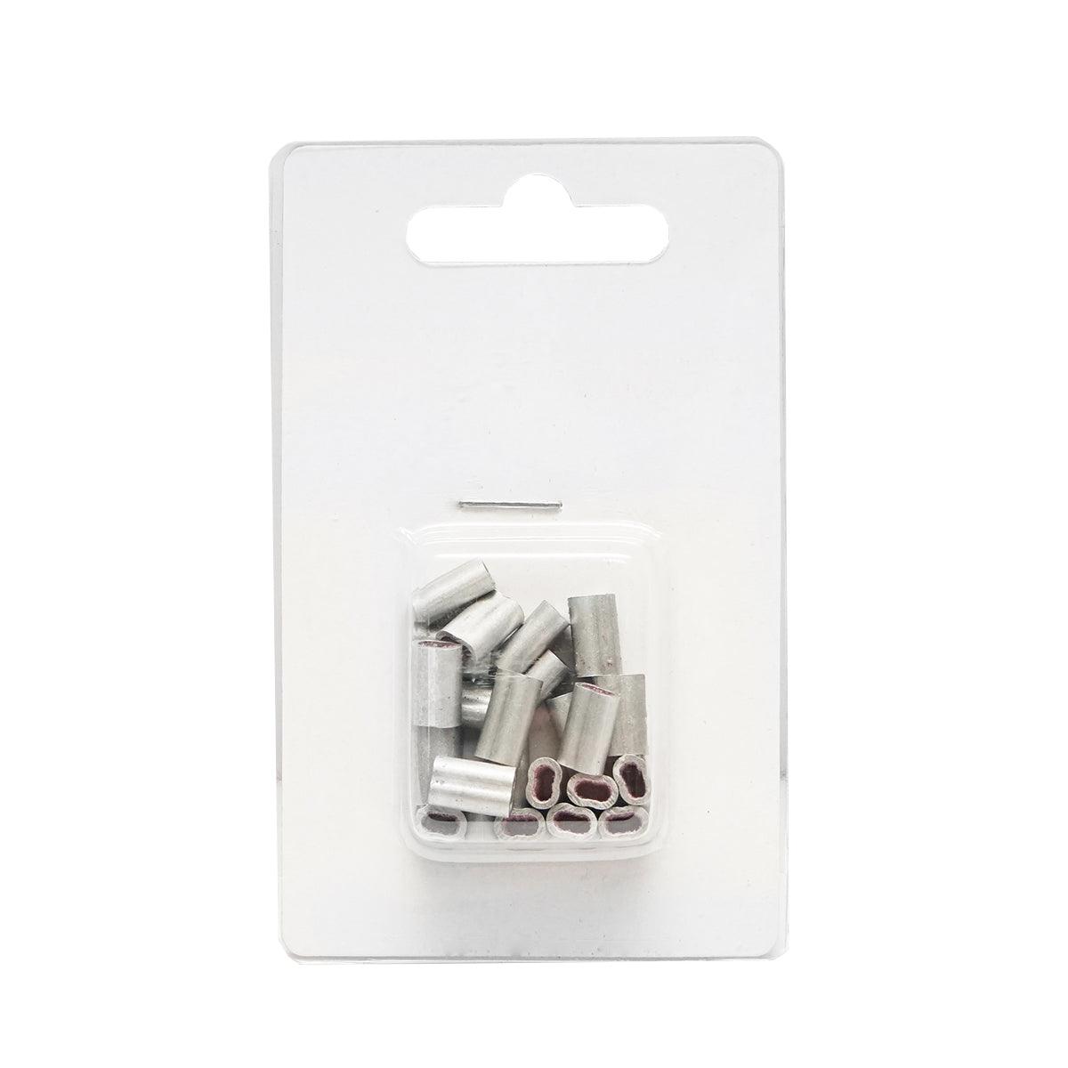 Set di manicotti 25 pezzi per la crimpatura del filo recinzione elettrica manicotto crimpatura recinto elettrico Breckner Germany