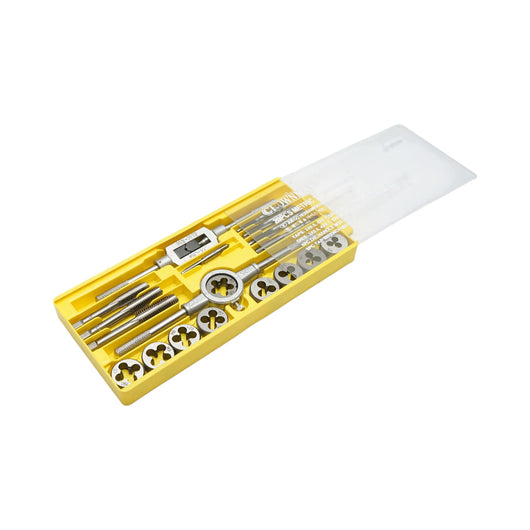 Set di maschi e filiere metriche M3-M12mm 20 pezzi Crownman