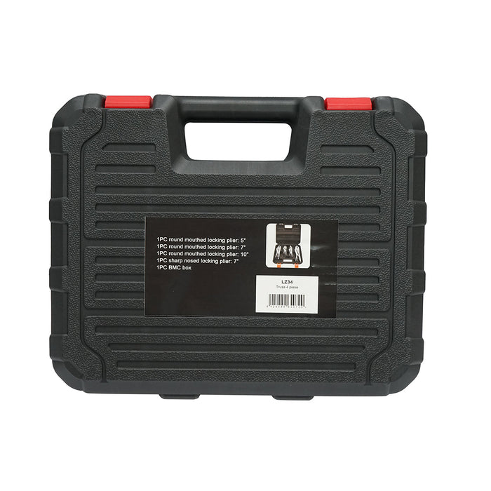 Set di pinze autobloccanti regolabili multifunzionali, 4 pezzi