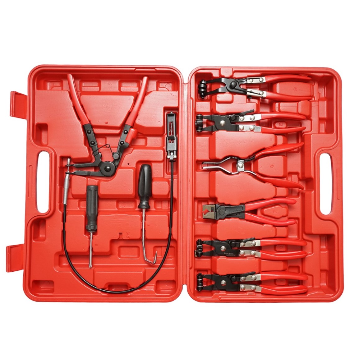 Set di pinze per fascette e tubi flessibili, 9 pezzi – Breckner Germany