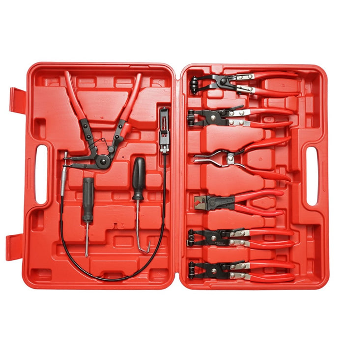 Set di pinze per fascette e tubi flessibili, 9 pezzi – Breckner Germany