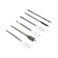 Set di punte piatte Crownman da 6 pezzi da 10-25 mm per legno